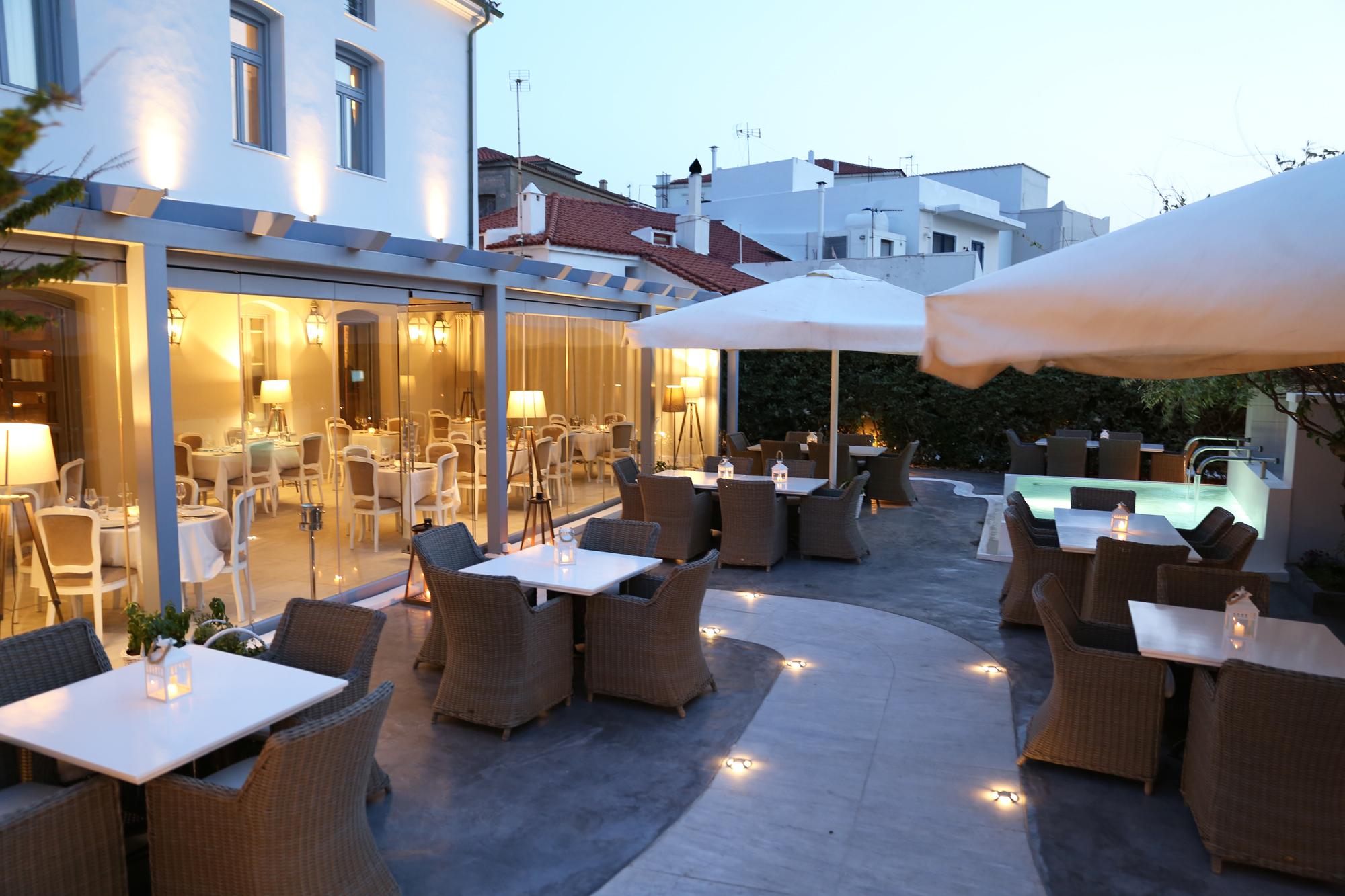 Micra Anglia Boutique Hotel & Spa Ándros エクステリア 写真